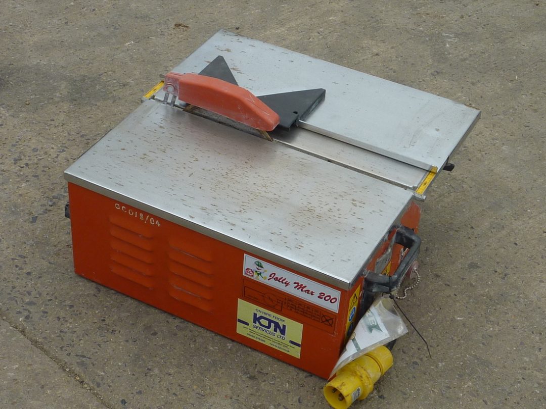 Tile Saw Bench Diamond max cut 200mm depth 30mm KJN Services Ltd