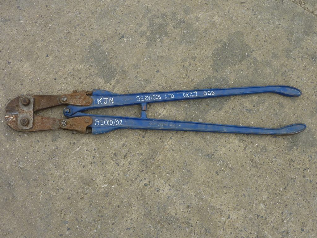 Bolt Croppers Large H/T Jaw KJN Services Ltd